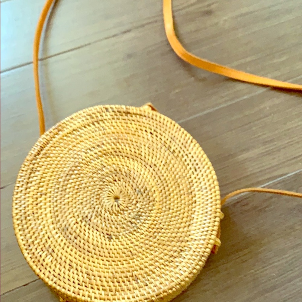 Hand woven purse
